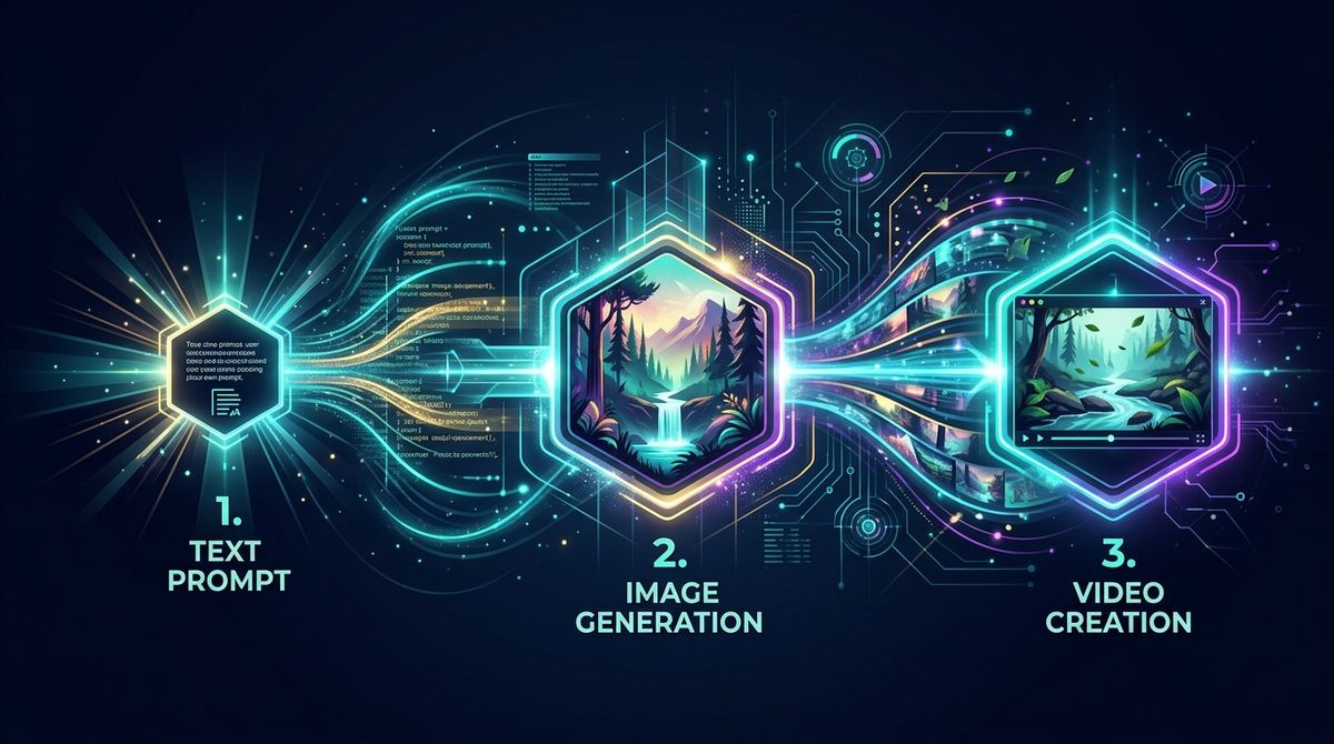 How to Chain AI Models: Image Generation → Video in One Workflow