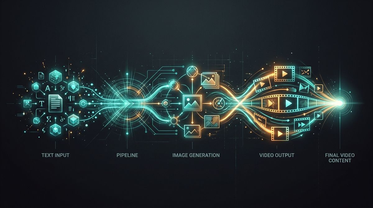 Visual Workflow for AI Content Creation: From Prompt to Published